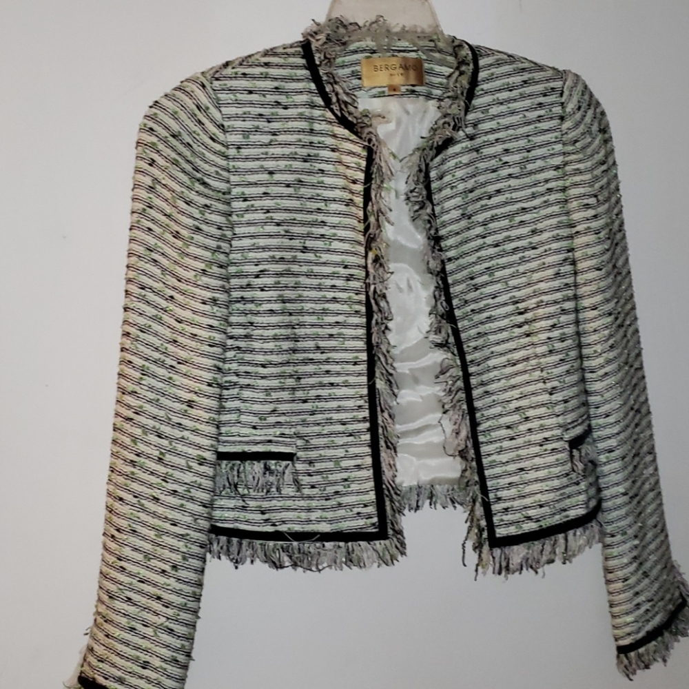 Bergamo by EBI Women's Vintage Bolero Jacket Size4